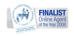 Finalist of the online agent of the year, Agent Achievement awards 2008