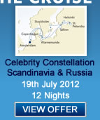 Celebrity Constellation - 19 July 2012 Scandinavia & Russia