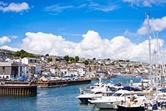Falmouth harbour, England