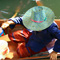 Traditional Thai floating market