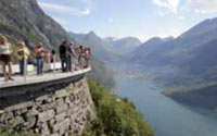Atlanterhavsparken Aquarium and Mount Aksla cruise excursion