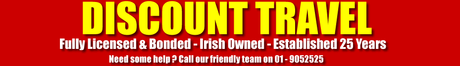 Home of Budget Holidays from Ireland