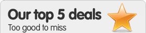 Our Top 5 Deals. Exclusive to fresh travel