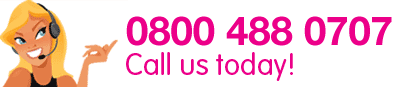 Want to chat' Need some help deciding where to go' Call us: 0800 488 0707