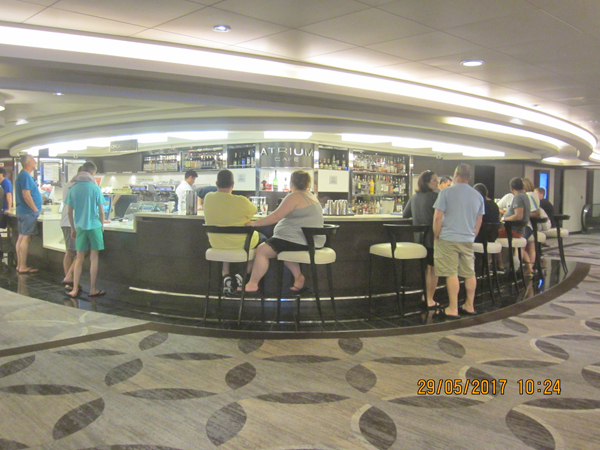 Norwegian Epic Atrium Cafe
