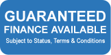 GUARANTEED FINANCE AVAILABLE. Subject to Status, Terms & Conditions