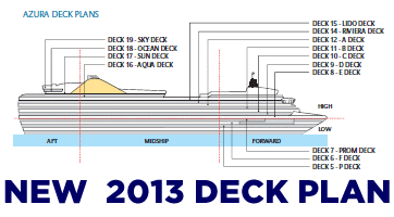 Azura Cruise Ship Deck Plan