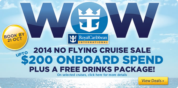 Royal Caribbean WOW Sale