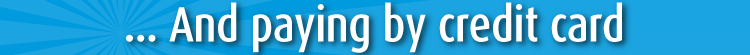 Paying by credit card?
