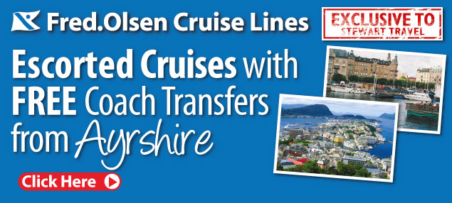 Cruises with FREE Coach Transfers from Ayrshire
