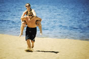 Fun on the beach